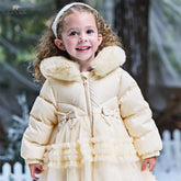 Girls Hooded Down Overcoat – Fashion Winter Style